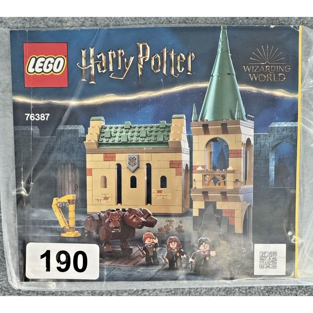 LEGO 76387 Harry Potter Hogwarts Fluffy Encounter Instruction Manual Only OEM Or